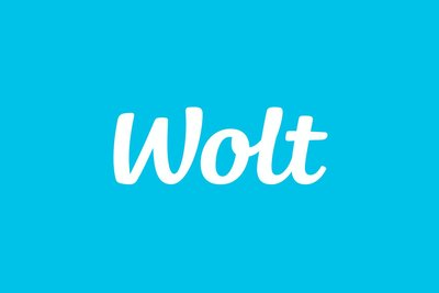Wolt - English logo